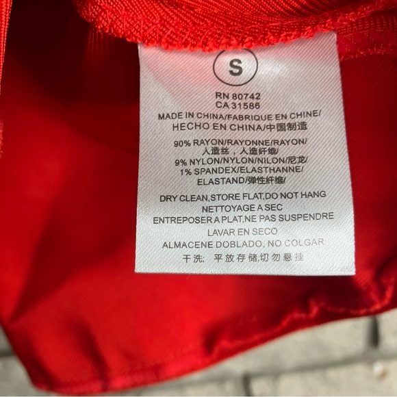 Bebe Bandage Peplum Top - Picture 5 of 5